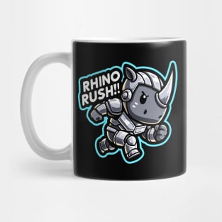 Rhino Rush: Charge into Adventure Mug